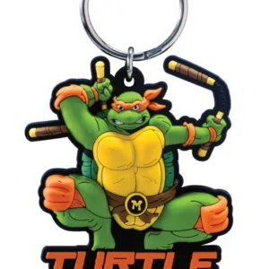 LES TORTUES NINJAS - Michelangelo - Porte-clés Soft Touch