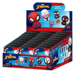 SPIDER-MAN - Charm Bag Clip (Display 24 Pcs)