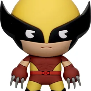 MARVEL - Wolverine (Tenue Brun) - Aimant à collectionner en mousse 3D