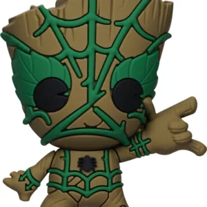 MARVEL - Groot en Spider-Man - Aimant à collectionner en mousse 3D