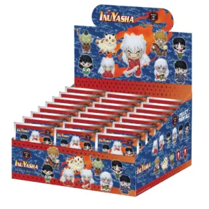 INUYASHA (25TH ANNIV.) - Series 2 - 3D Foam Bag Clip (Display 24 Pcs)