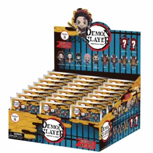 DEMON SLAYER - Series 8 - 3D Foam Bag Clip (Display 24 Pcs)