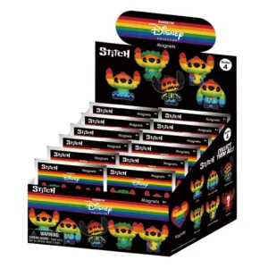STITCH - Serie 4 - 3D Foam Magnets in blind bags (Display 12 Pcs)