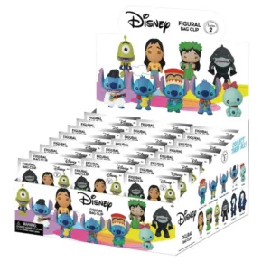 DISNEY - Lilo & Stitch - 3D Foam Bag Clip (Display 24 Pcs)