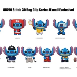 STITCH SPORT - Series 1 - 3D Foam Bag Clip (Display 24 Pcs)