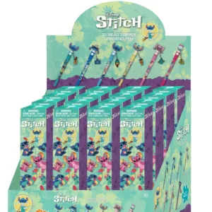 LILO & STITCH - Stylo rotatif 3D Head Topper (Display de 16 pieces)