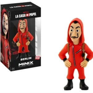 LA CASA DE PAPEL - Berlin avec Masque - Figurine Minix 12cm