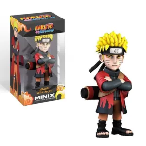 NARUTO - Naruto avec cape - Figurine Minix # 12cm