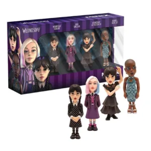 MERCREDI - Mercredi, Mercredi en robe, Enid, Bianca - 4 Fig. Minix 7cm