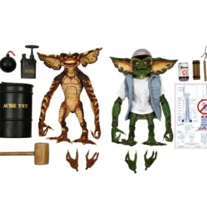 GREMLINS - Ultimate Demolition Gremlins - 2 Figurines articulées 15cm