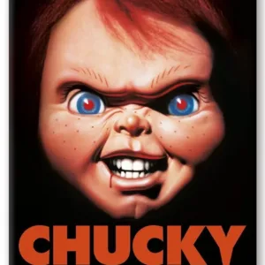 CHUCKY - Face - aimant 6.3x8.9cm