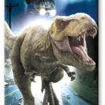 JURASSIC WORLD - T-Rex - aimant 6.3x8.9cm