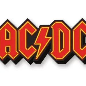 AC/DC - Logo - Gros aimant