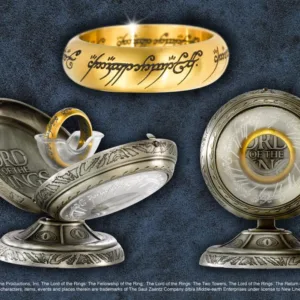 LORD OF THE RINGS - Anneau Unique - Acier doré - Taille US 14 FR 72.7