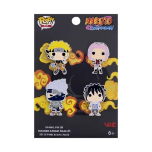 NARUTO - Funko 4pk Pin Set - Team 7