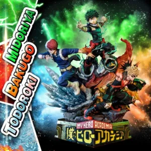 MY HERO ACADEMIA - Midoriya, Bakugo & Todoroki - Statuette Deluxe 69cm