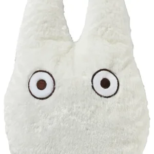MON VOISIN TOTORO - White Totoro - Coussin peluche '24x25'