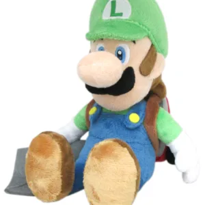 LUIGI'S MANSION - Luigi avec Poltergust - Peluche 25cm