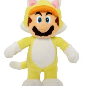 SUPER MARIO 3D LAND - Mario Chat - Peluche 24cm
