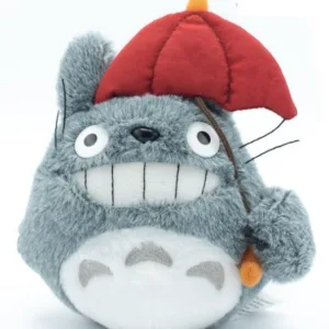 MON VOISIN TOTORO - Totoro Red Umbrella - Peluche 15cm