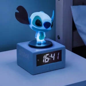 STITCH - Réveil Lumineux Icon 12cm