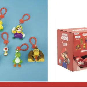 SUPER MARIO - Backpack Buddies (Display 24 Pcs)