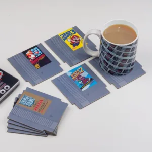 NINTENDO - NES - Cartouche - Lot de 8 Sous-Verres