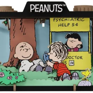 PEANUTS - Summer Snapshot - Wood Model Kit Theater