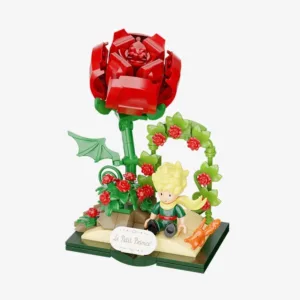 LE PETIT PRINCE - Balade étoilée-Rose - Bloc de Construction