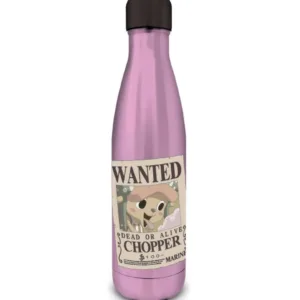 ONE PIECE - Chopper Wanted - Bouteille en métal - 540 ml