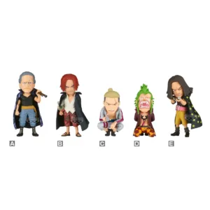 ONE PIECE - WCF Red Hair vs Bartolomeo -Assortiments 12 Figurine 5-7cm
