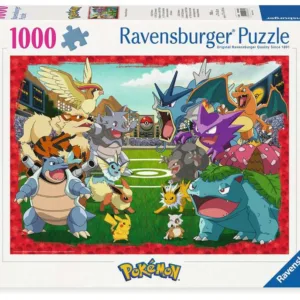 POKEMON - L'affrontement de Pokémon - Puzzle 1000P