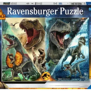 JURASSIC WORLD 3 - Puzzle 100P XXL - Les espèces de dinosaures