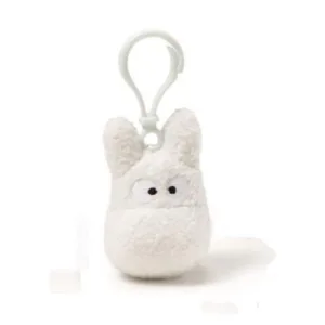 STUDIO GHIBLI - Porte-Clés Peluche Totoro Blanc - 6 cm