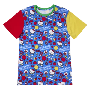 HELLO KITTY - 50ème Anniversaire - T-Shirt Unisex Loungefly (S)