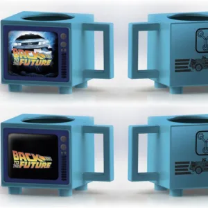 RETOUR VERS LE FUTUR - Convecteur temporel - Mug TV thermo 500ml