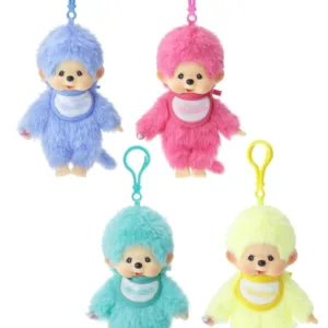 MONCHHICHI - Porte-Clés Colors/Pastel - 20cm (12pcs)