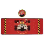 SONIC - Dr. Eggman - Tapis de Bureau XL + 1 Sous-Verre