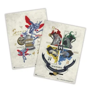 HARRY POTTER - Set de 2 Mini Posters 38x52cm