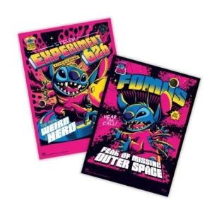 STITCH - Set de 2 Mini Posters 38x52cm