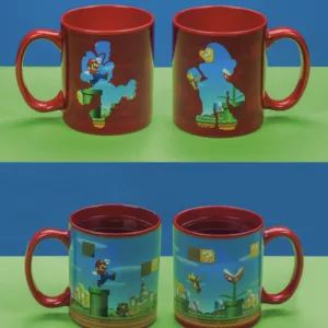 SUPER MARIO BROS - Vintage - Mug thermoréactif