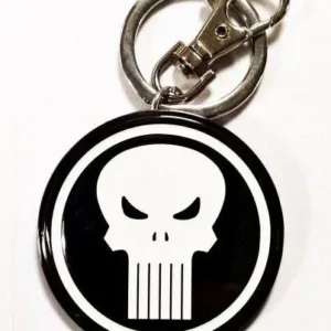 MARVEL - 3D Metal Keychain Blister Box - Punisher Logo