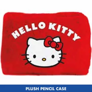 HELLO KITTY - Trousse à Crayons en peluche