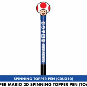 SUPER MARIO - Toad - 2D Spinning Topper Pen