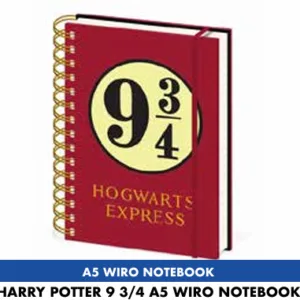 HARRY POTTER - 9 3/4 - Carnet de notes A5