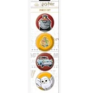 HARRY POTTER - Eraser Set