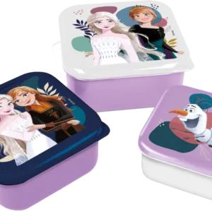 REINE DES NEIGES - Elsa & Anna - Boîtes à Snack - 3 pcs