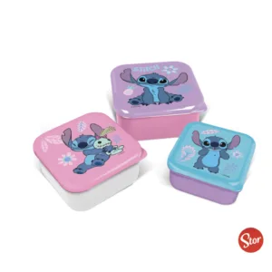 STITCH - Watercolor - Boîtes à Snack - 3 pcs