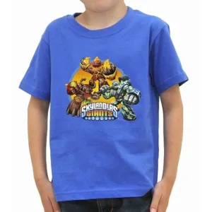 SKYLANDERS GIANTS - T-Shirt Kids Bleu (9/11 ans)