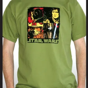 STAR WARS - T-Shirt Pop Art - Green (S)